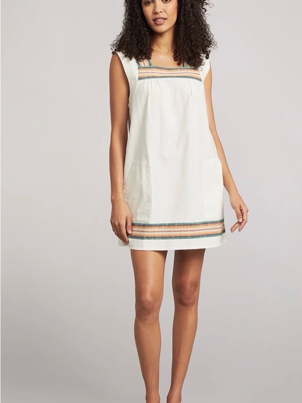 FAHERTY HAILEE DRESS MIRAGE STRIPE M